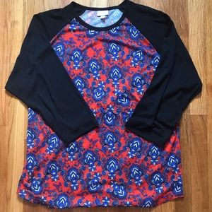 3XL Randy Baseball Tee